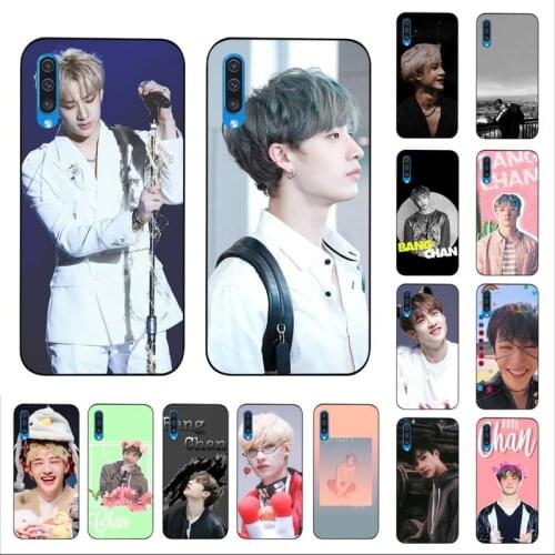 YNDFCNB stray kids bang chan Phone Case for Samsung A30s 51 5 71 70 40 10 20 s 31 A7 A8 2018