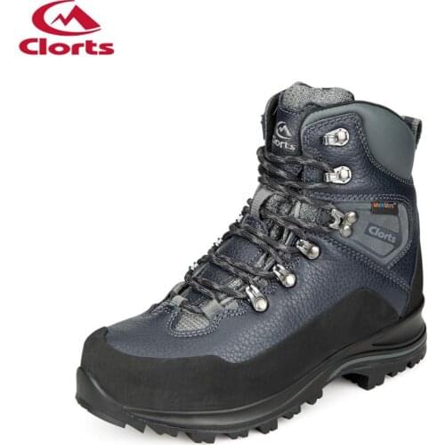 Clorts Mens High Top Hiking Boots 2020 Durable Waterproof Anti-Slip Outdoor Backpacking Camping Trekking Shoes