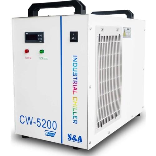 Co2 Laser Water Chiller C5200 CW5300 220V /110V Chiller 1800W cooling capacity