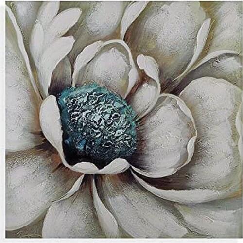 Painting Flor Canvas (2,8 x 80 x 80 cm)