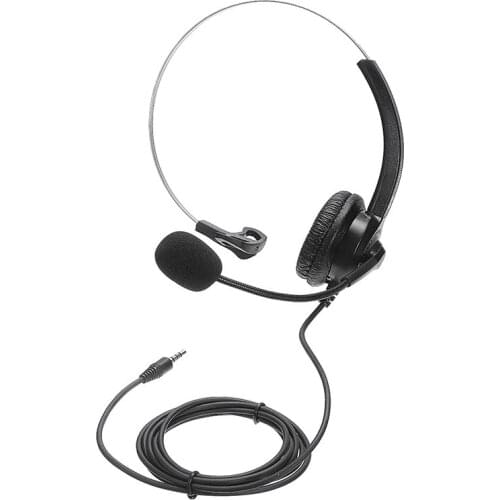 Call Centre Office Headphones With Noise Cancelling Microphone Headset For PC Laptop Anti Fatigue Headset