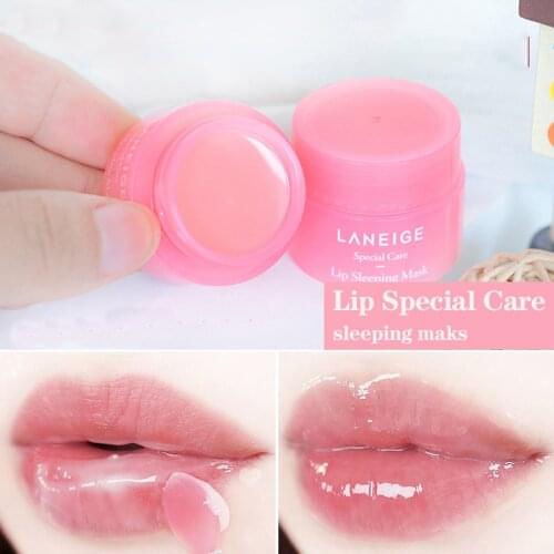 Korea Lip Sleeping mask 3g Grapefruit Essence Nutrious Lip Care Moisture Lip Balm Smoothing Dryness