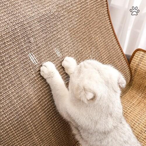 Cat Scratcher Sisal Mat Board Scratching Sharpen Nails Cats Pet Supplies Tree Toys Chair Table Mats Furniture and Sofa Protector