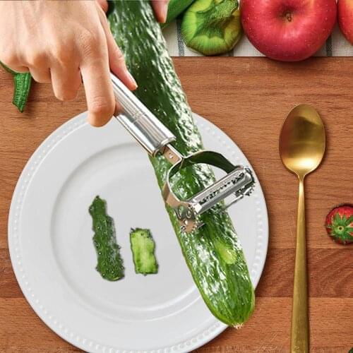 Multifunctional Fruit Vegetable Peelers Potato Graters Stainless Steel Slicer Carrots Julienne Cutter Parer Kitchen Cooking Tool