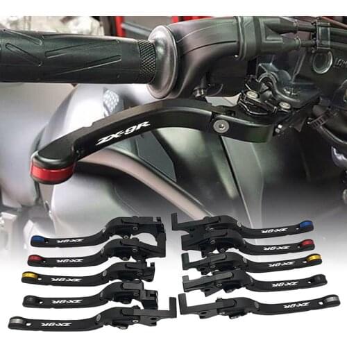 Motorbike Brakes For Kawasaki Ninja ZX-9R ZX9R 1998 1999 2000 2001 2002 2003 SEMSPEED Motorcycle CNC Folding Clutch Brake Levers