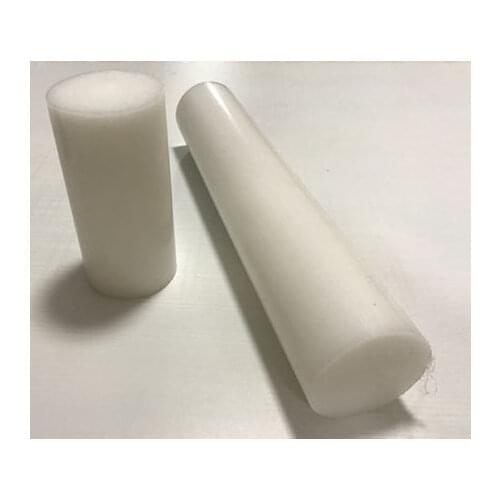 100mm length POM nylon rods sticks Polyoxymethylene rod stick 35-100mm Outer diameter White