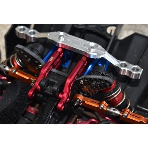 For ARRMA 1/7 LIMITLESS ALL-ROAD -ARA109011 RC Car Upgrade Part Carbon Fiber Front/Rear Shock Absorber Shock Tower