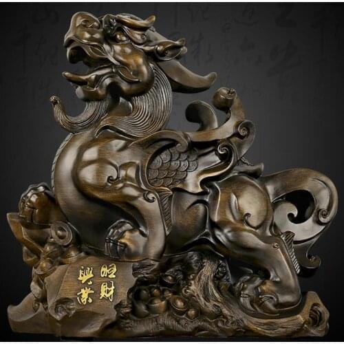 PI XIU ART SHOP AND RESTAURANT OPENING GIFT OF WEALTH PROMOTION XINGYE TOWN RESIDED HIGH-END LUXURY ANIMAL SCULPTURE STATUE