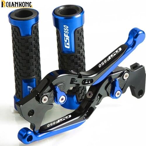 Motorcycle Accessories Brake Clutch Levers Handlebar Hand Grips ends Brakes lever for Suzuki GSF650 BANDIT GSF 650 2005 2006