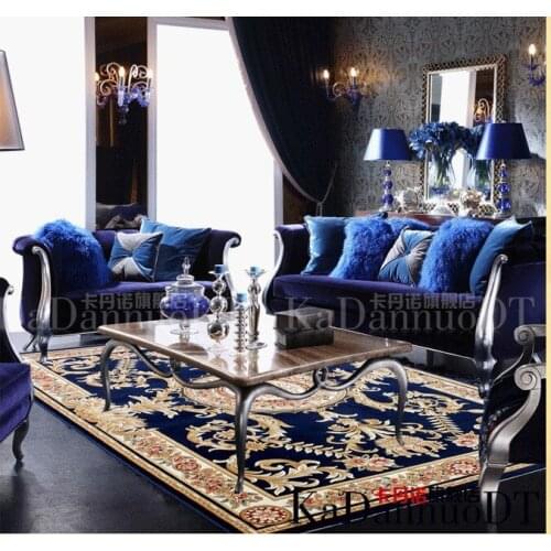 Wool carpet Rectangle for living room floral rugs fashion brief fashion vintage sofa carpet 160x230cm