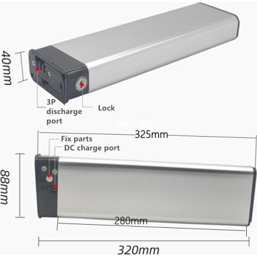 36V 6ah 7ah 8ah 10ah electric mountain bike lithium hidden 36v 7.8ah lankeleisi folding ebike hidden electric bike battery