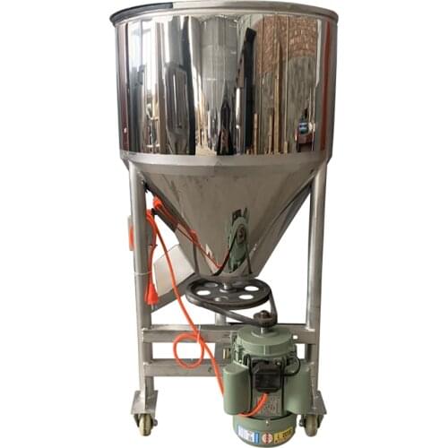60KG Feed mixer, breeding equipment, small household and commercial wet and dry stainless steel plastic pellet mixer