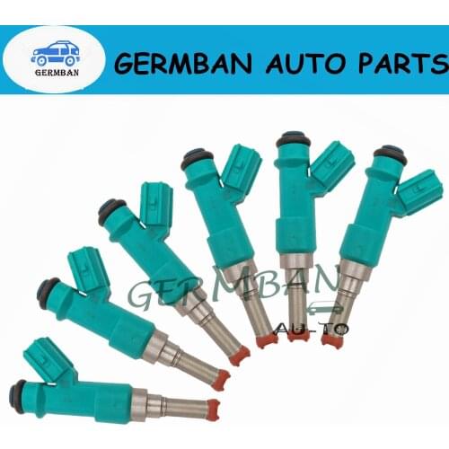 6Pcs 23250-0P010,FJ1084,232090P010,2320931090 Fuel Injectors For Toyota Highlander Sienna 2011-2016 Lexus ES350 2013-2018