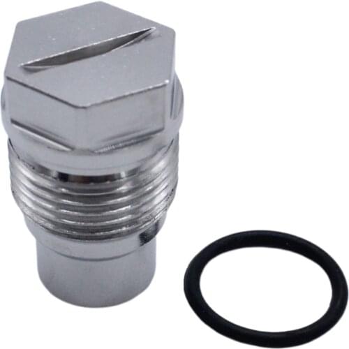 Race Fuel Rail Plug Valve Stainless Steel for Chevy GMC 6.6l Duramax 2005-2010