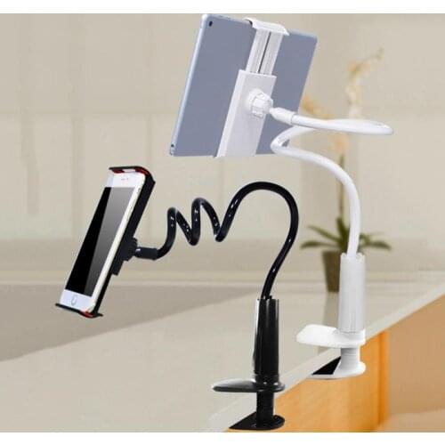 Universal Lazy Mobile Phone Stand Holder Flexible Lazy Tablet Bed Desk Table Clip Bracket For IPhone 12 Samsung Xiaomi Ipad