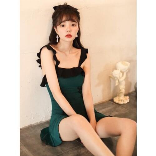 Swimsuit 1 Piece Women 2021 Bathing Suit Push Up Plus Size Autumn New One Hot Print Polyester Sierra Surfer Swimwear Swim For