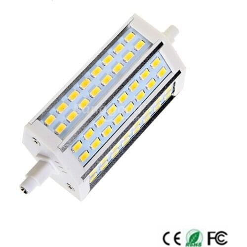 1PCS High quality Dimmable R7S led SMD5730 118mm J118 LED bulb light lamp AC85-265V replace halogen floodlight