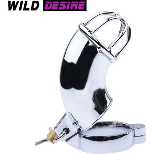 4 Style Chastity Cage Stainless Steel Male Chastity Device With Scrotum Bondage Ring Cock Cage Strap On Penis Lock Sex Toys Men