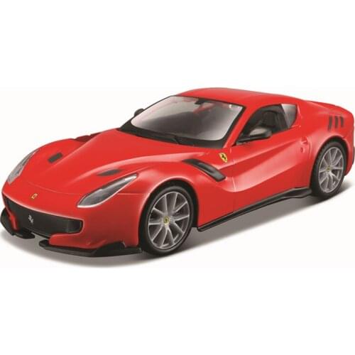 Bburago 1:32 Scale Ferrari F12tdf acrylic box Alloy Luxury Vehicle Diecast Cars Model Toy Collection Gift