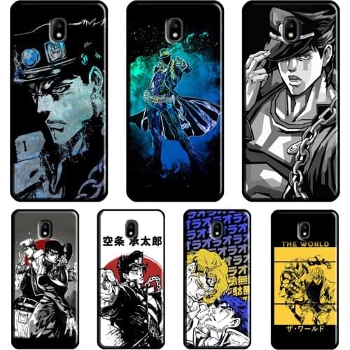 Jotaro Kujo And Dio Jojo Anime For Samsung Galaxy J3 J5 J7 2016 A3 A5 2017 A6 A8 J4 J6 Plus J8 J2 Core 2018 Phone Cover