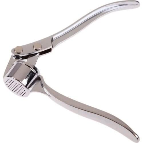 Garlic Press Crusher Mincer Kitchen Stainless Steel Garlic Smasher Squeezer Manual Press Grinding Tool Kitchen Accessories