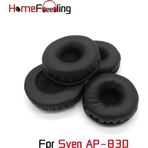 Homefeeling Ear Pads For Sven AP-830 Earpads Round Universal Leahter Repalcement Parts Ear Cushions