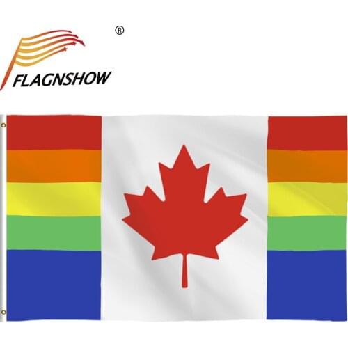 Flagnshow Bandera LGBT 90 x150cm Gay Pride Australia Country Rainbow Flag