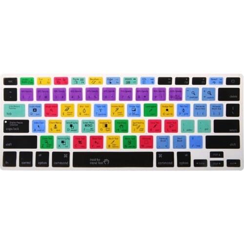 English Adobe Photoshop Functional Hotkey Shortcuts Shortcut Keys Keyboard Protector Keyboard Covers