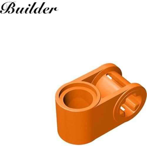 Little Builder 6536 MOC Bricks 1x2 Cross Shaft and Bolt Connector 10pcs Building Blocks DIY Puzzle Assembles Particles Toys Gift