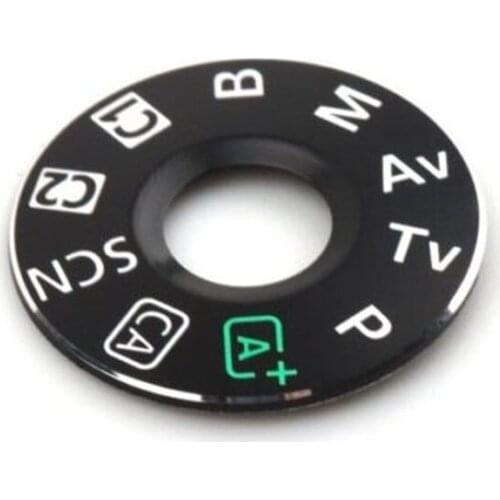For Canon EOS 6D Camera Top Cover Mode Dial Label Sticker with Glue