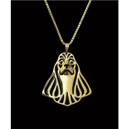 Newest Handmade American Cocker Spaniel Necklace pendant choker necklace for women Dog Jewelry Pet Lovers