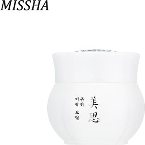 MISSHA Misa Yuryeo Whitening Cream 50ml Dark Spot Corrector Skin Whitening Fade Cream Reduces Age Spots Freckles Korea Cosmetics