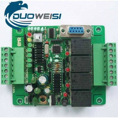 PLC IPC board microcontroller control board relay board PLC FX1N-8MR SRD24VDC FX1N 8MR