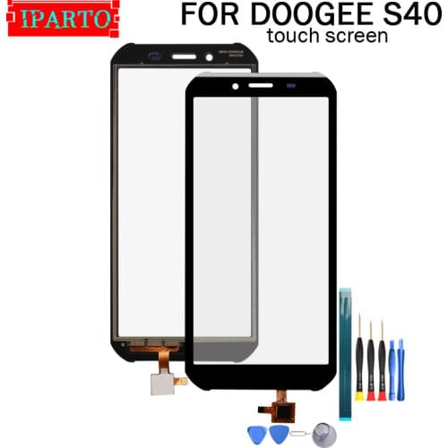 5.5 inch DOOGEE S40 Touch Screen Glass 100% Guarantee Original Digitizer Glass Panel Touch Replacement For DOOGEE S40