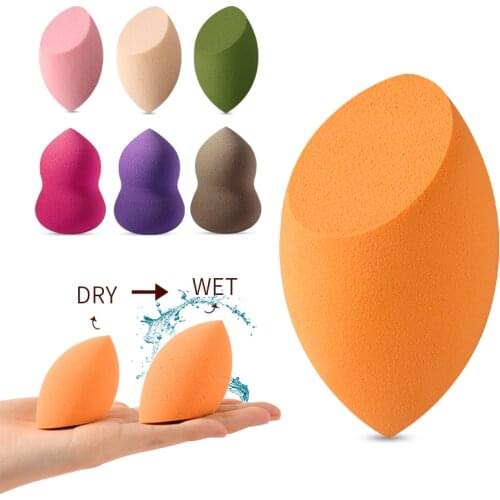 10PCs Makeup Sponge Cosmetic Puff Powder Puff Soft Sponge For Face Blending Foundation Cream Blending Women Cosmetic Tools Hot