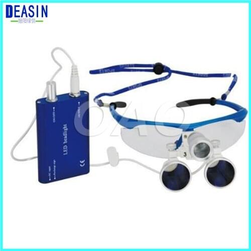 2018 Deasin 2.5X 3.5X Magnification Surgical Operation Dental loupes/Dental surgical magnifying glass/Dental surgical loupes