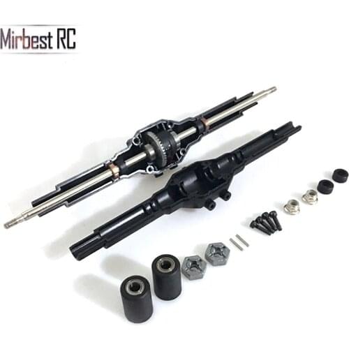 Rear Gear Box Assembly WLHBX01 Rc Car Parts 12428-0091 0133 metal differential Box 1/12 WLtoys 12428-ABC 12428 12423