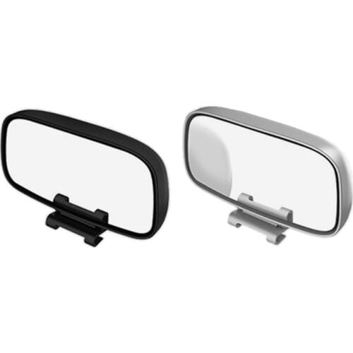 Blind Spot Mirror Round High Defination Glass Convex Rear View Auxiliary Reversing Mirror Wide Angle Adjustable for Cars