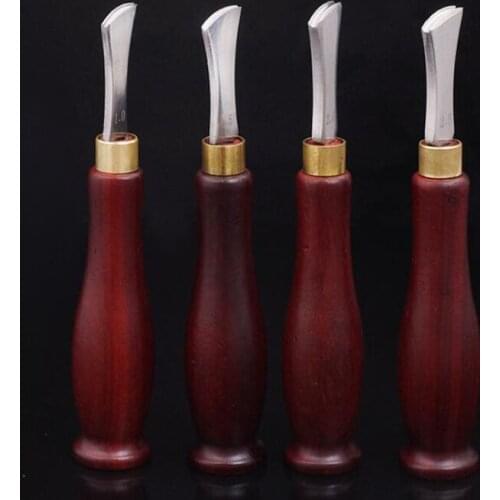 1pc Leather Arch Edge Sector Shallow Groove Edges Cold and Hot Pressure Line Punch Embedding Thread Leathercraft Tools Crimper