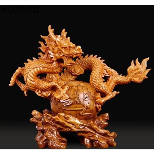 1pcs Zodiac Dragon Decoration Lucky Feng Shui China Dragon Office Desktop Decoration Craft Gift Decoration