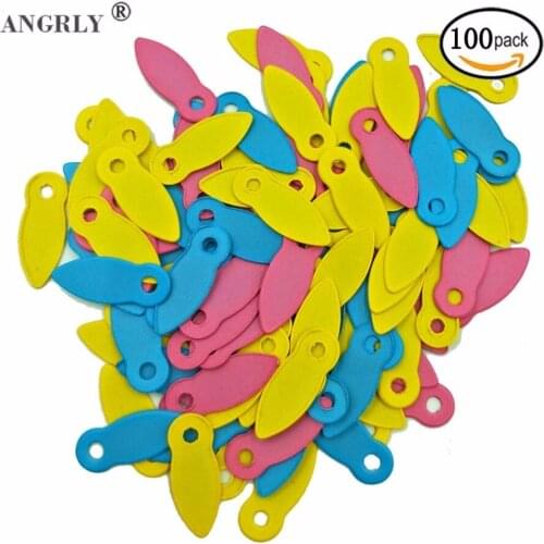 100Pcs 6 Colors Brads For Rotating Locks Buttons Diy Photo Album Frame Decoration Brads Embellishment Decoration Scrapbooking