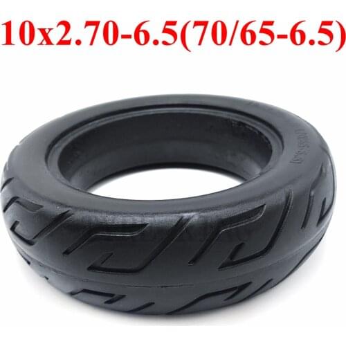 10x2.70-6.5 Tire 10 Inch Solid Tire 70/65-6.5 Thickening and Wear Resistance Tyre Electric Scooter Balance Car Parts