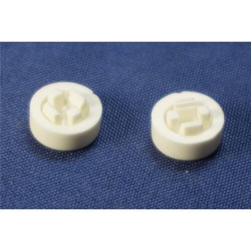 500pcs Button Cap for 6x6x7.3 mm Tactile Switch Square Knob 6x6x7.3 Square Key Button 6.0mm x 6.0mm Height 7.3 mm