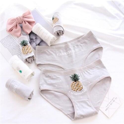 7 Pcs Cotton Underwear for Girls 2018 New Children Soft Panties Teenages Candy Color Briefs SQ-A002-7P