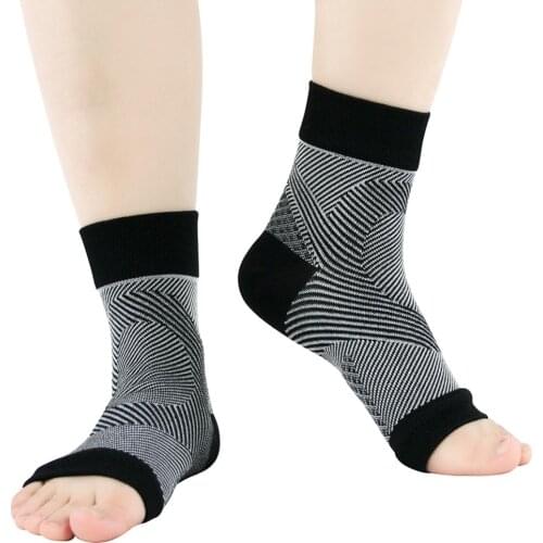 1PC Ankle Compression Support Anti-slip For Men Women Gym Fitness Nylon Elastic Foot Straps Protector Football Brace