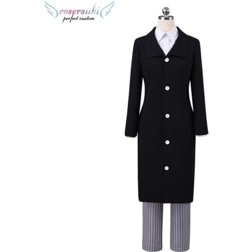 Demon Slayer: Kimetsu no Yaiba Enmu Cosplay Carnaval Costume Halloween Christmas Costume