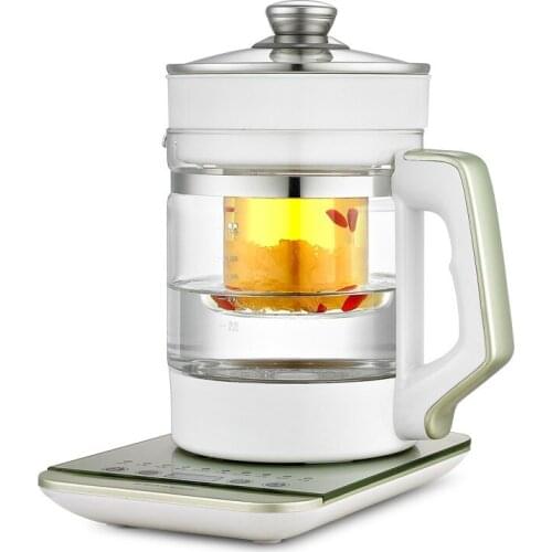 Electric kettle Curing pot Fully automatic thickened glass electric with multi-function and flower