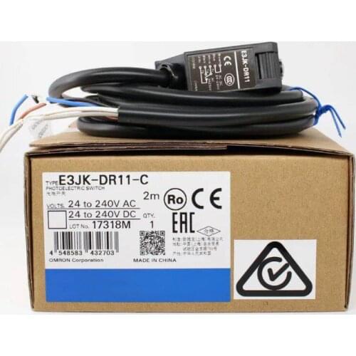 Photoelectric switch E3JK-DR12-C E3JK-DR11-C E3JK-RR11-C E3JK-RR12-C E3JK-TR11-C E3JK-TR12-C