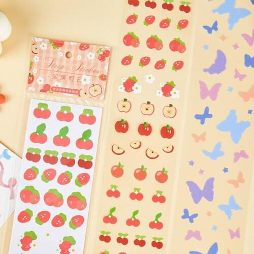 Kawaii Ribbon Alphabet Letter Stickers Journaling Stationery Scrapbooking Stationery Festival Party School Supplies
