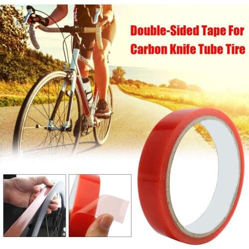 5M Tubular Tire Gluing Tape Road Mountain Bike Carbon Fiber Tubular Rim double-sided adhesive material Bicycle Accessories